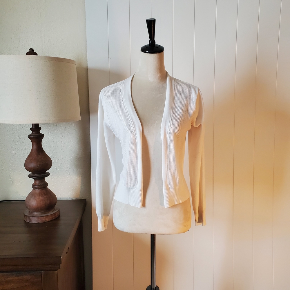 Grace Karin Classic White Women's Cardigan